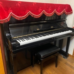 受け渡し予定【福岡県】KAWAI（カワイ）アップライトピアノ｜全鍵音出し確認済の画像