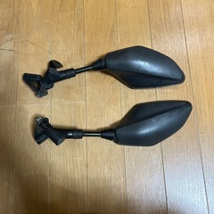 原付用スクリーンとミラーの画像