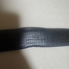 GUCCI GGベルト　シマレザーの画像