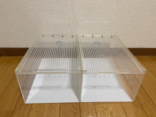 爬虫類飼育ゲージ　2個セット　レオパ
