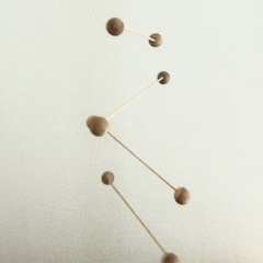 木製オーナメントの画像