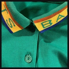 ꒰BALENCIAGA SPORTS꒱長袖ポロシャツ 緑 トップスの画像