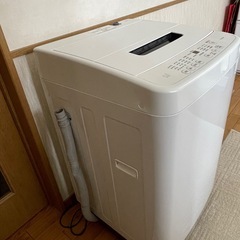 説明書付き、アイリスオーヤマ洗濯機の画像