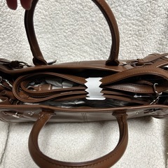 2WAYバッグ ブラウン2.3枚目写真に傷ありお値下げ　オンライン決済可能　受渡場所多少変更可能の画像