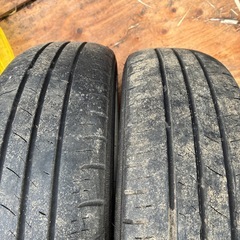 ヒビ割れあり！　ダンロップ　エナセーブ　155/65/14 2019年製　4本セットの画像