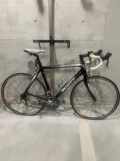 SCOTT CR1 TEAM ロードバイク＋スタンド＋ヘルメット セット (ミスター