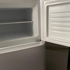 2ドア冷凍冷蔵庫 ホワイト JR-N121A-Wの画像