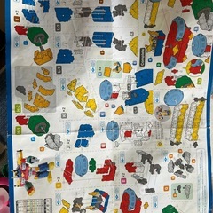 LaQ（ラキュー）BASIC 大量セット／説明書付き／ケース入りの画像