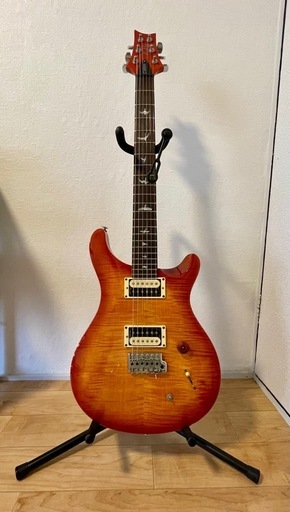 エレキギター PRS SE Custom22 Vintage Sunburst ソフトケース　付属品付き
