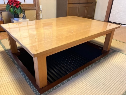 テーブル ローテーブル 座卓 1枚板 (keickey) 三鷹台のテーブル《座卓