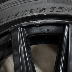 軽自動車のタイヤ、ホイール　SEONのホイール　15インチの画像