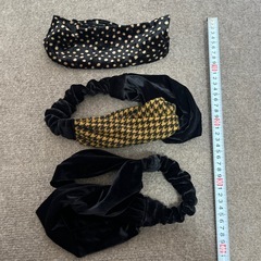 ヘアバンド3つセットの画像