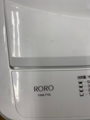 RORO全自動洗濯機【トレファク東大阪店】