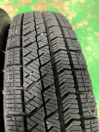 極上品 145/80R13 VRX2 2021年製造 9分山 スズキ、ダイハツ用ホイール