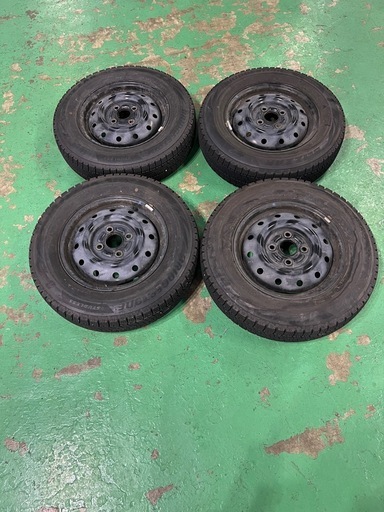 極上品 145/80R13 VRX2 2021年製造 9分山 スズキ、ダイハツ用ホイール