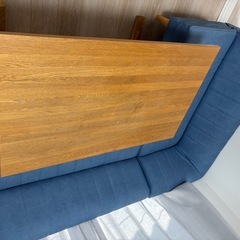 値下げしました定価20万！！ダイニングテーブルソファセットの画像