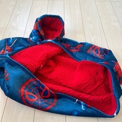 スパイダーマン着る毛布ルームウェア防寒の画像