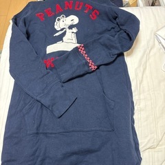 【中古品】スヌーピーパーカーワンピースの画像