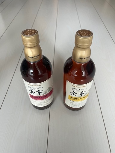 ニッカウヰスキー余市蒸溜所限定のシングルモルトウイスキー2本セット