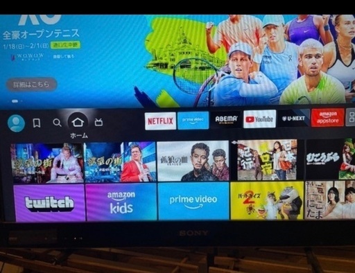 本日のみこの値段SONY32型TVとAmazon stick付き