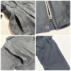 EVOLUTION 作業着 上着 ジャンパー ワークマン 黒 メンズ Mの画像