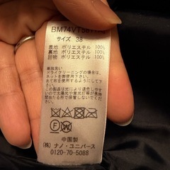 ナノユニバース　ダウンベストの画像