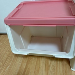 ニトリ   プラスチックケース ボックス カインズの画像