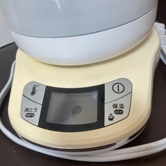 ケトル0.8L 中古　保温機能付きの画像