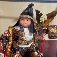 五月人形　　ケース入り（化粧箱付）の画像