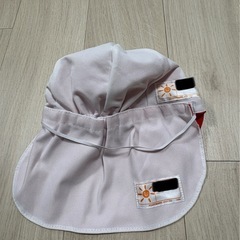 カラー帽子【赤】の画像