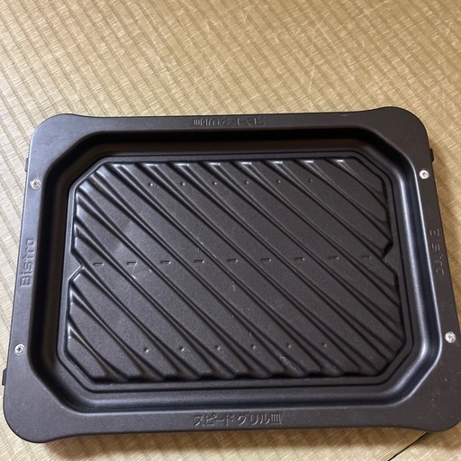 Panasonicビストロ角皿2枚とグリル皿1枚 (まかあみ) 北千里のキッチン