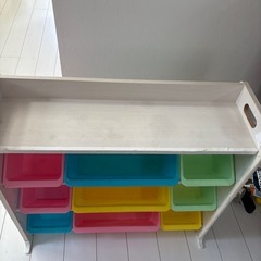 おもちゃ収納ケースの画像