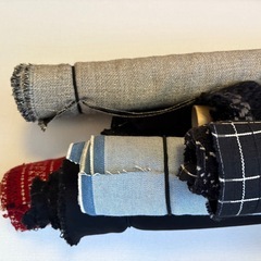 上質 高級　生地 布 大量 の画像