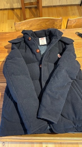 DANTON」 ダウンジャケット「BEAMSコラボ」 42 ネイビー メンズ (やく