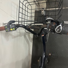 東京23区配達無料🌈新基準 ヤマハ　パスシティC 8.7Ah リチウム 電動自転車 中古　BS 5278の画像