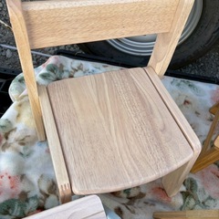 木製　無垢　子ども　家具　まとめ売りの画像