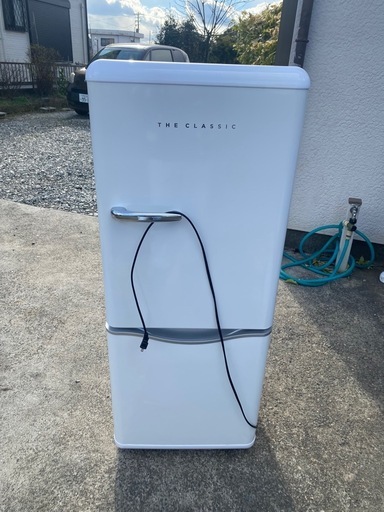 レトロ冷蔵庫 150L THE CLASSIC 動作良好引き取り限定・西部配達可 (一