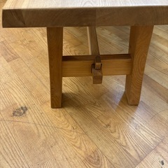 ジモティー特別価格🉐 N1283★天然木ベンチ★ベンチ★幅1050mmの画像