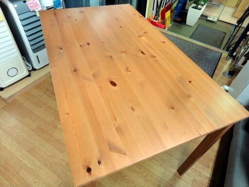 イケア ダイニングテーブル ヨックモック 幅120㎝ ナチュラル JOKKMOKK