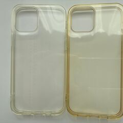 iPhone12 クリアケース 2個セット（新品＋中古）の画像