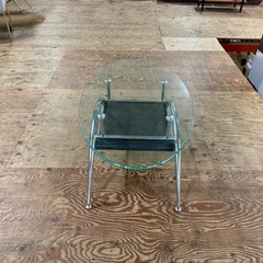 A2035🌟激安‼️ガラステーブル　ソファーテーブル🌟の画像