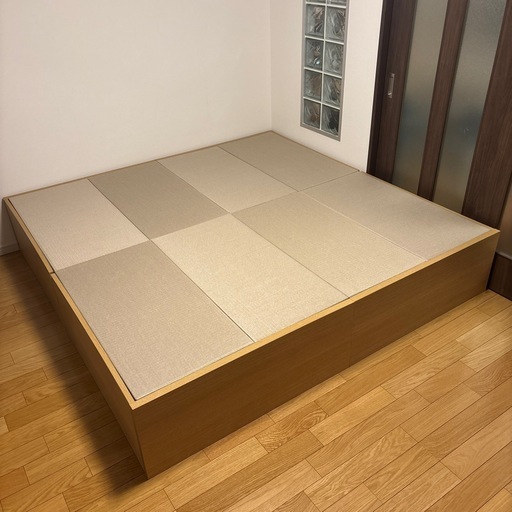 畳ベッド GOJI ゴジ　201cm×202cm 畳　ベッド収納　小上がり収納