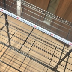 3段スチールラックの画像