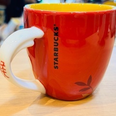 3A8035【スターバックス】ニューイヤーマグ さる 2016年の画像