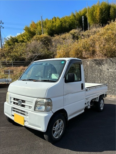 アクティ4WD パワステエアコン軽トラ車検あり5速MT ホンダトラック