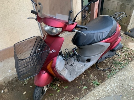 原付　スズキ　レッツ5G