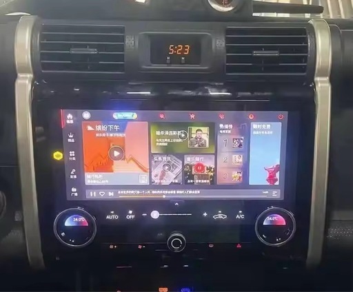 分割払い対応‼️fjクルーザー テスラナビ　android carplay 13インチナビ 