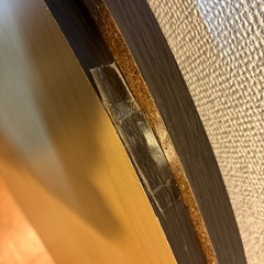 【コード欠品】直径80cm、円形こたつテーブルの画像