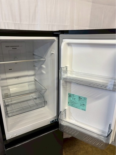 【成約済み】【6ヶ月保証】Haier 2ドア冷蔵庫 JR-SY15AR 2024年148L