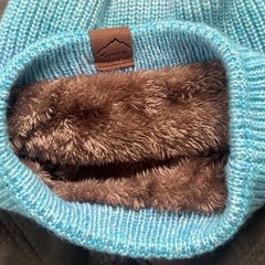 裏地付きニット帽の画像